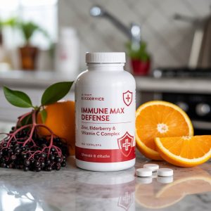 Immune Max Defense &ndash; Zinc, Elderberry & Vitamin C Complex